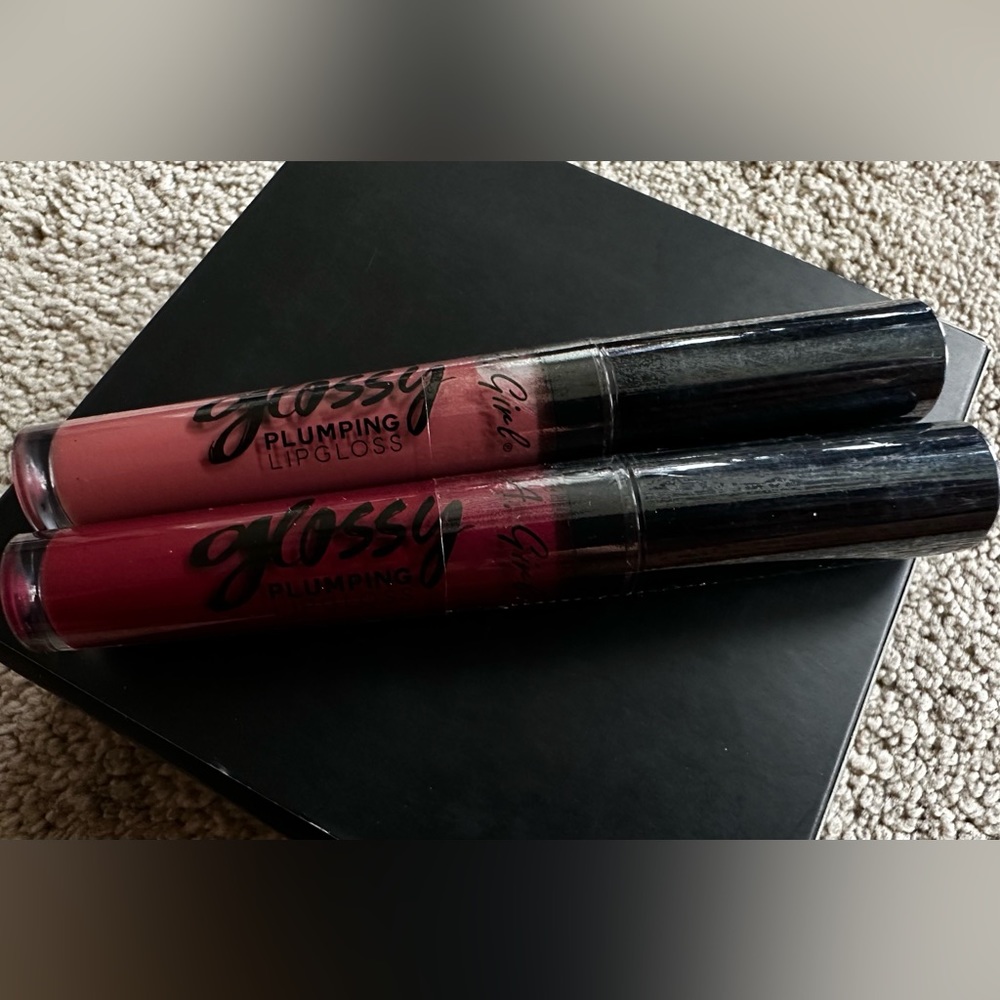 LA Girl Glossy Plumping Lipgloss Bundle Colors Grand and Sumptuous
